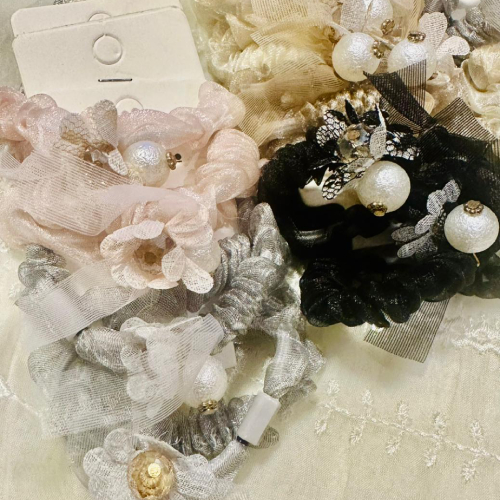 Cute Floral Elastic Hair Ties