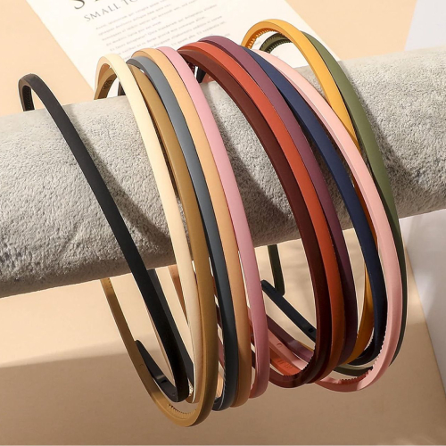 Matte Color Headbands for Gilrs