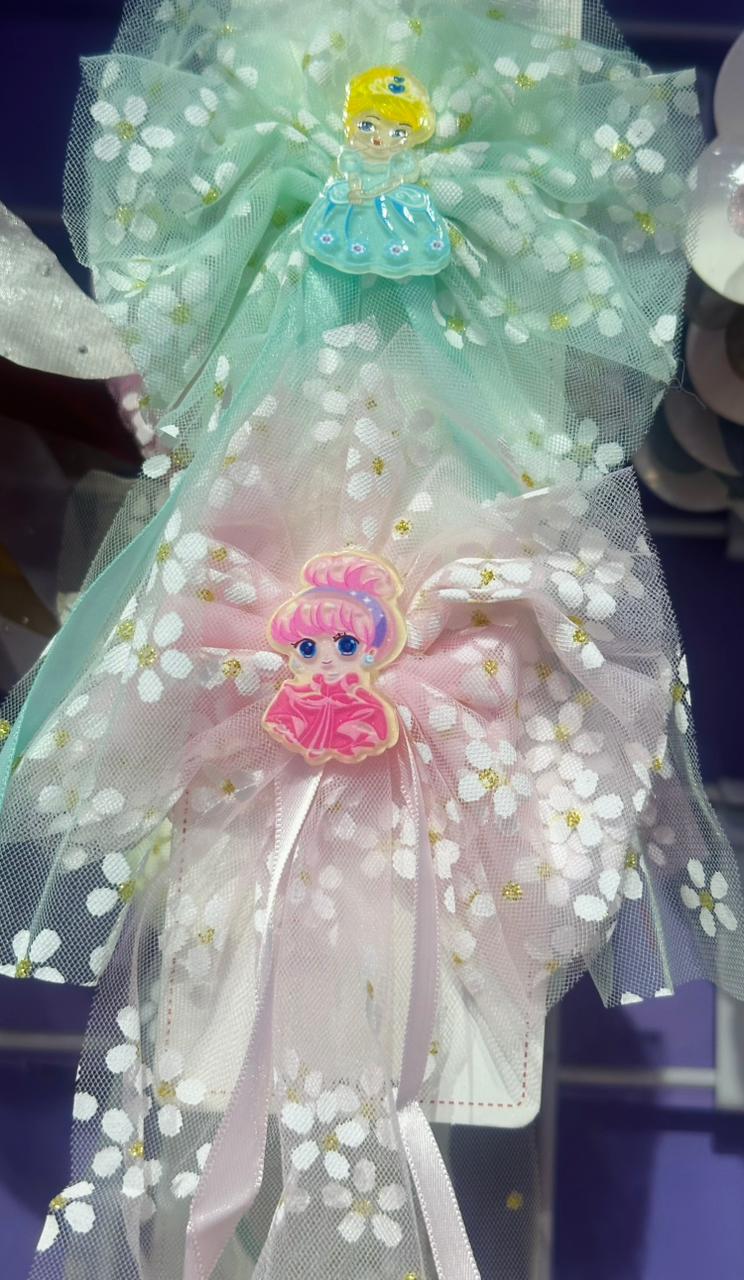 princess Bow hair clip